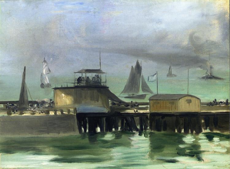 El Embarcadero De Boulogne - 1869