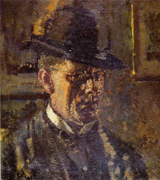 The youth protagonist (self -portrait) - 1907