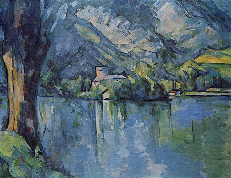 El Lago De Annecy - 1896