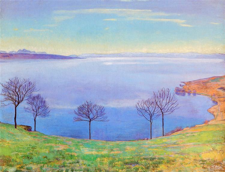 Lake Leman z Chexbres - 1898