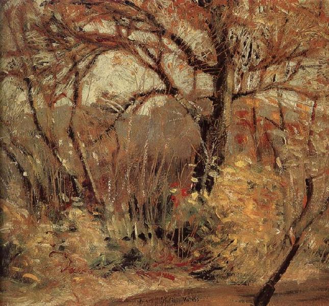 Le paysage d'automne - 1919