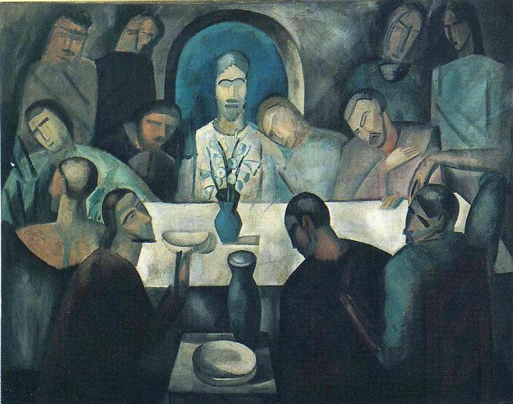 The Last Supper of Jesus - 1911