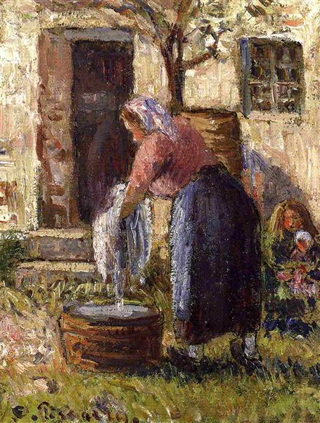 The Washerwoman - 1898