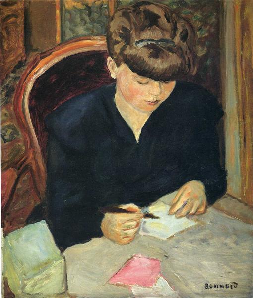 The letter - 1906