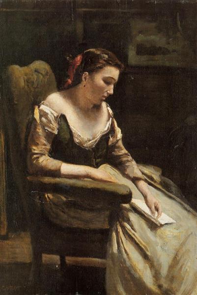 La lettre - 1865