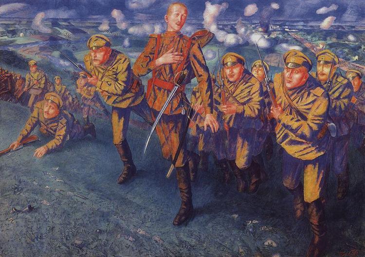 In the line of fire - 1916