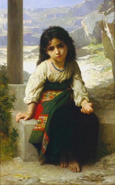 The little beggar - 1880