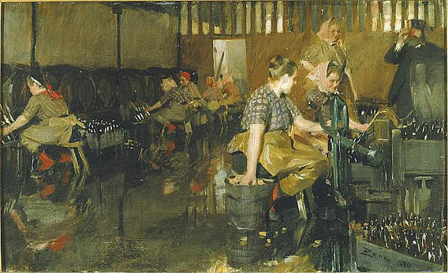 Die kleine Brauerei - 1890