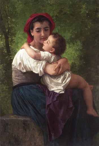 The Little Hug - 1878