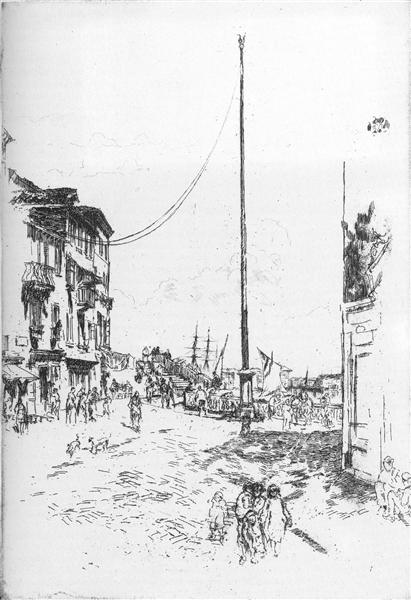 Der kleine Mast - 1880