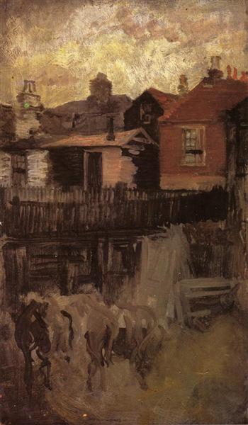 La Casita rouge - 1884