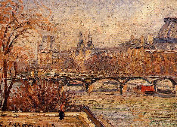 Der Louvre - morgen - 1903