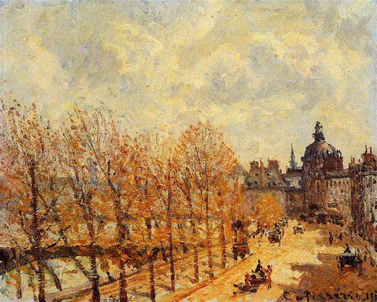 Le quai de Malaquais le matin - heure ensoleillée - 1903