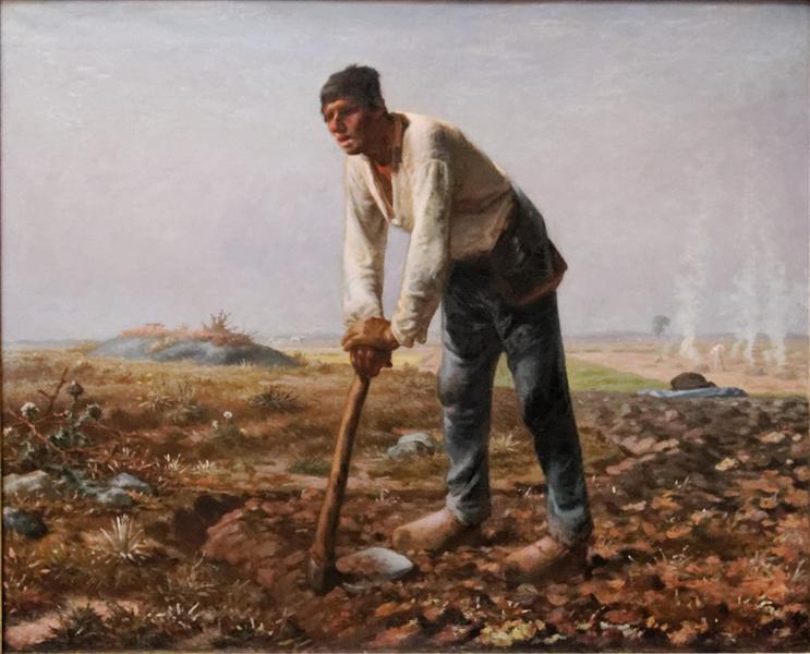 El Hombre De La Azada - 1862