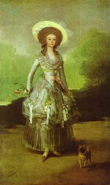 La Marquesa De Pontejos - 1786