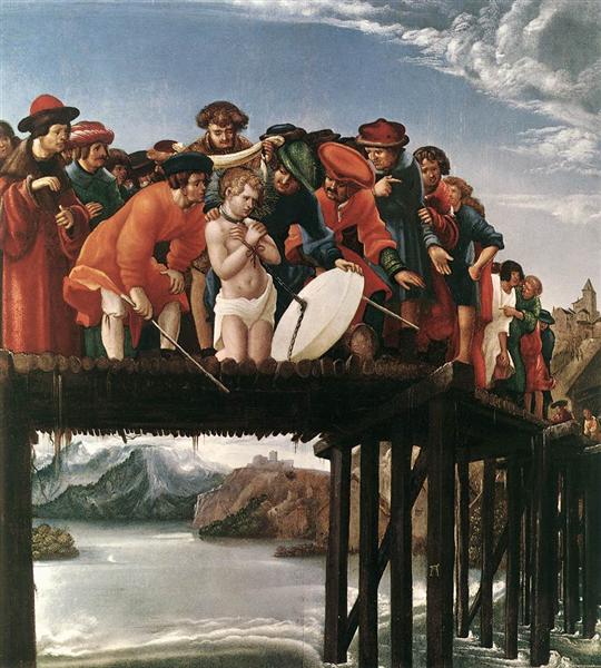 The martyrdom of San Florián - 1530