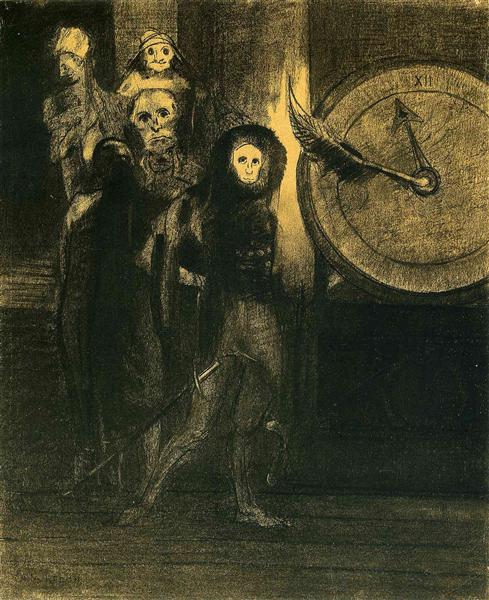 Le masque de mort rouge - 1883