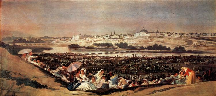 Le Dehesa de San Isidro à sa fête - 1788