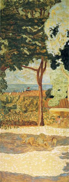 The Mediterranean (center of the triptych)