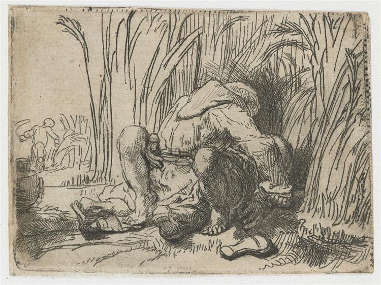 The monk in El Maizal - 1646