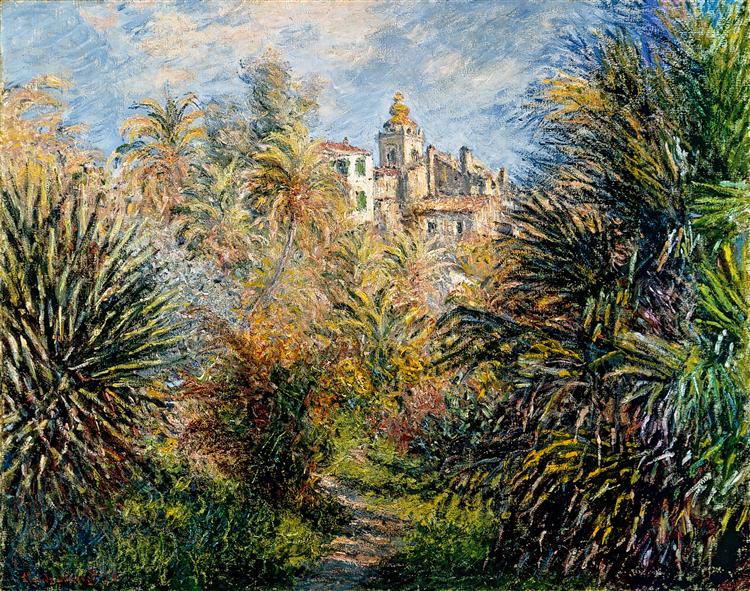 O Jardim Moreno em Bordighera - 1884