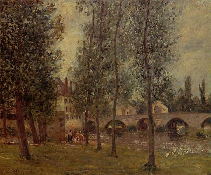 The Moret Bridge - 1888