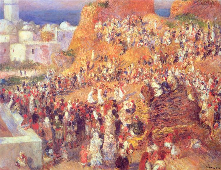 Die arabische Fiesta -Moschee (La Casbah) - 1881