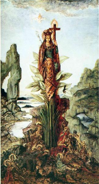 Die mystische Blume - 1890