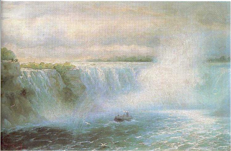 Der Niagara -Wasserfall - 1894