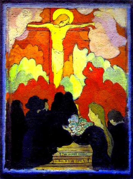 L'offrand au Calvaire - 1890