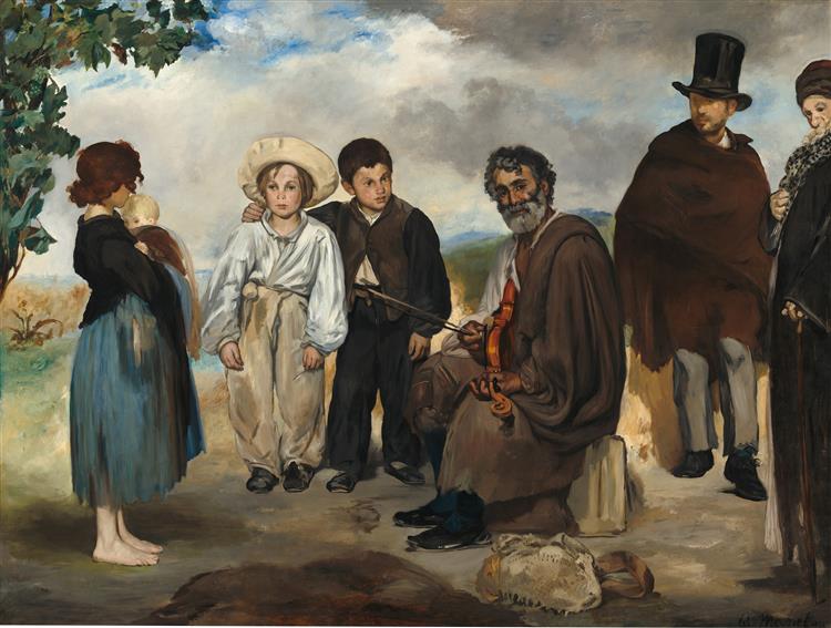 The Old Musician - 1862