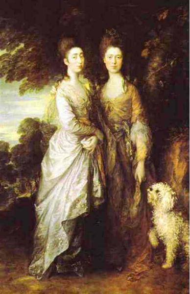 The Painter's Daughters - 1770