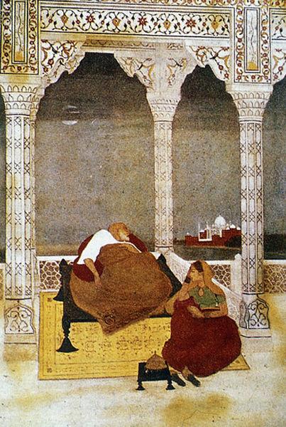 La mort de Shah Jahan - 1902