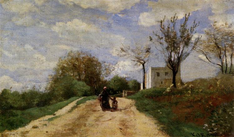 The path that leads to the house - 1854