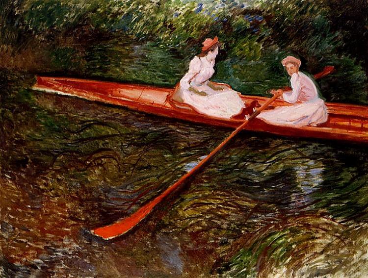 The Pink Skiff - 1890