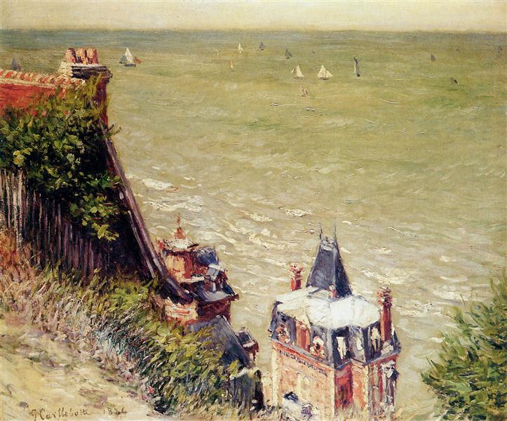 The Pink Villa at Trouville - 1884