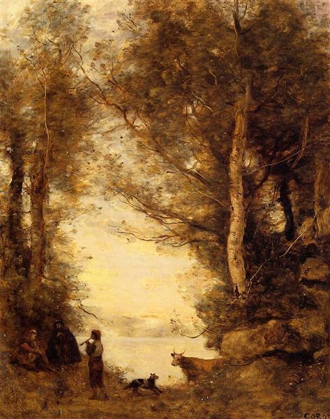 The Pied Piper of Lake Albano - 1872