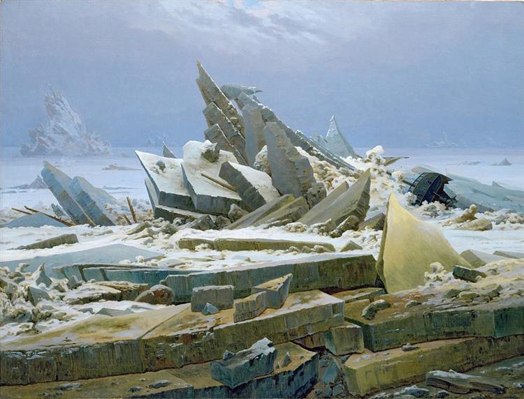 The ice sea - 1824