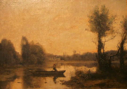 L'étang de Ville D'Avray - 1860