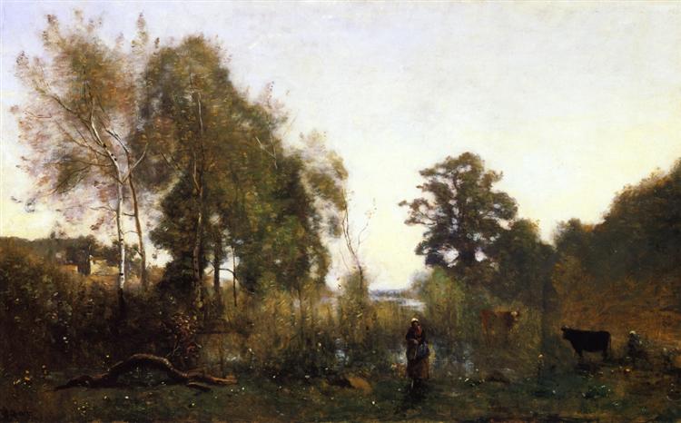 The Ponds of Ville D'Avray - 1867