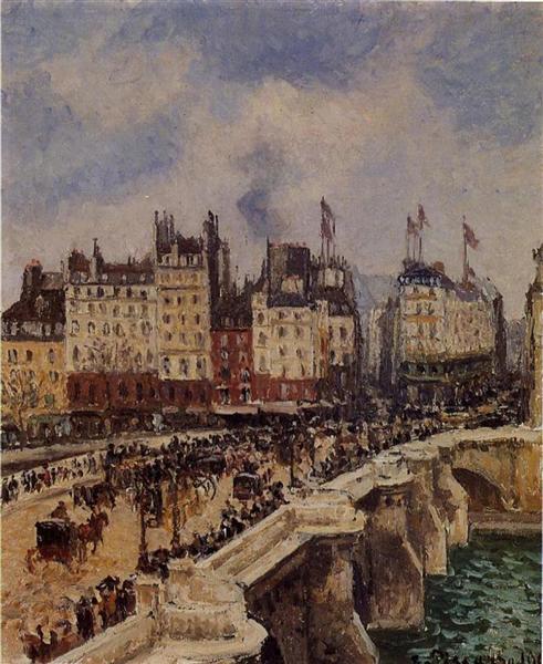 Le nouveau pont - 1901