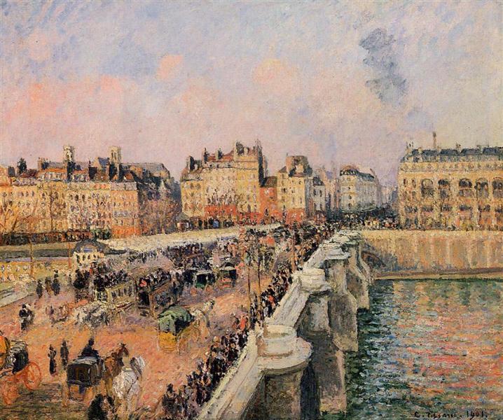 The Pont Neuf - middag - 1901