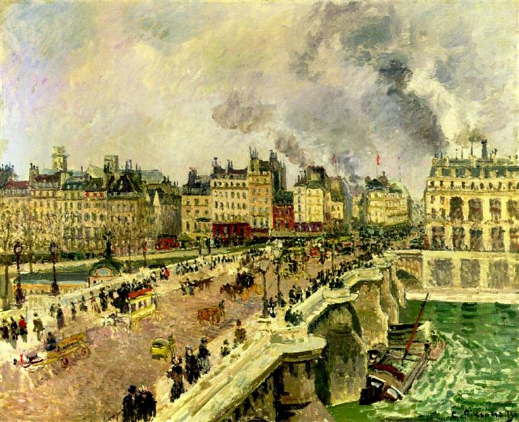 The Pont Neuf - Bonne Mere Wayfragio - 1901