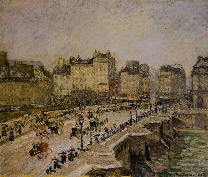 ה- PONT NEUF - שלג - 1902