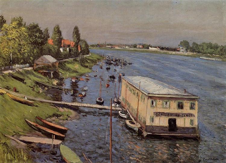 O pontão de Argenteuil - 1886