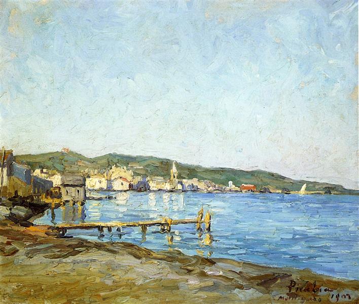 The port of Martigues - 1903