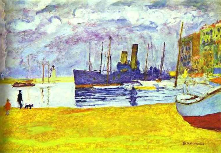 Der Hafen von Cannes - 1927