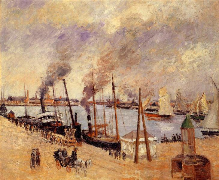 O Porto de Le Havre 2 - 1903