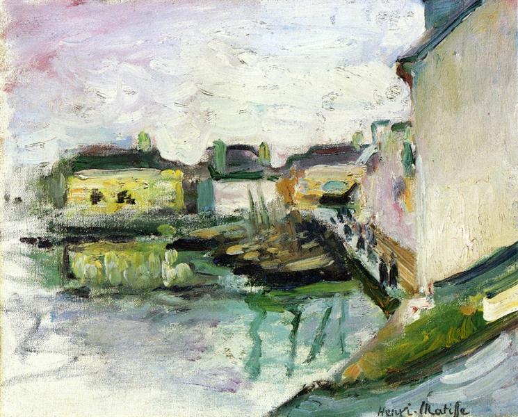 Der Hafen von Palais, Belle Ile 1896