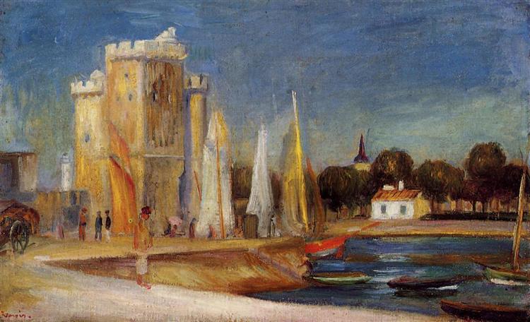 Le port de Rochelle - 1896